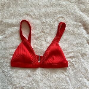 Hollister Orange Bikini Top